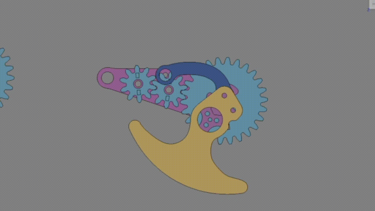 平行リンクの構成